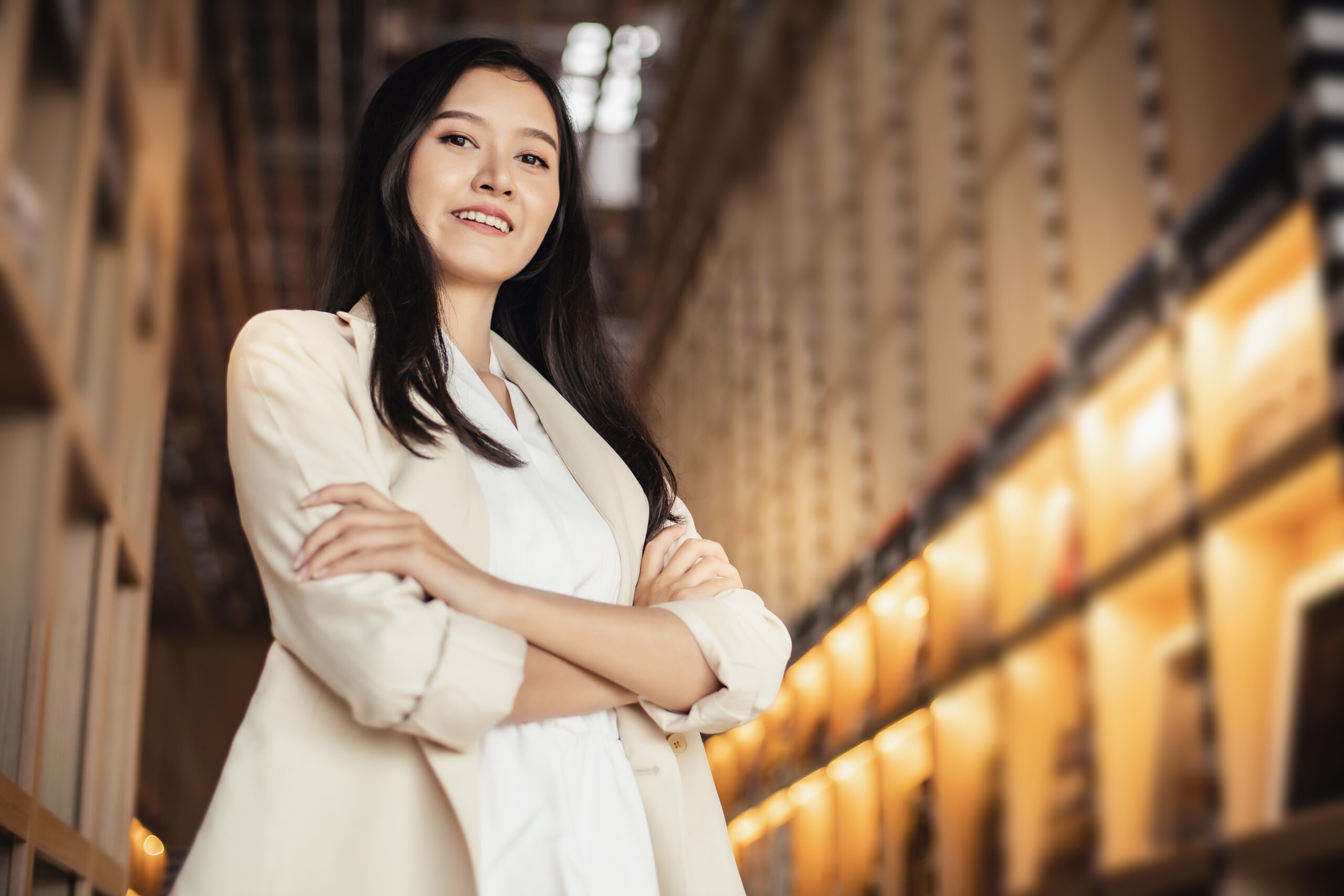 Female entrepreneur who started successful business with minimal startup capital investment